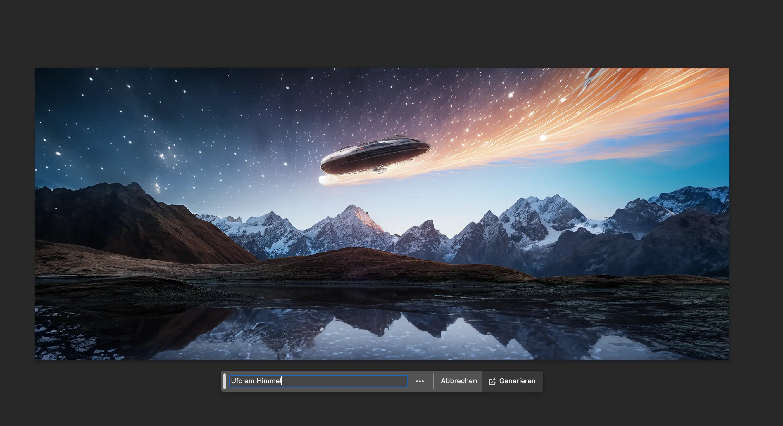 Screenshot: Adobe Firefly in Photoshop