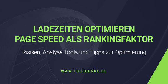 Page Speed Optimierung